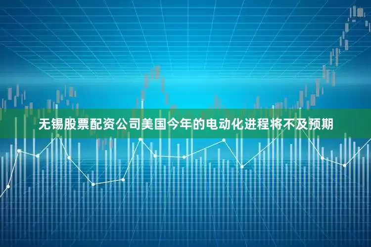 无锡股票配资公司美国今年的电动化进程将不及预期